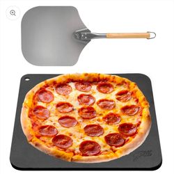 NEW HANS GRILL Pizza Steel PRO XL – 1/4” Thick Baking Steel for Oven & BBQ