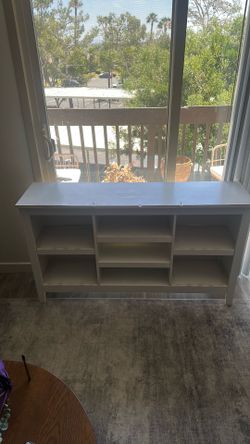 Entertainment Center White