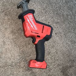 Milwaukee M18 Fuel Brushless Hackzall Used Normal Wear Tool Only 
