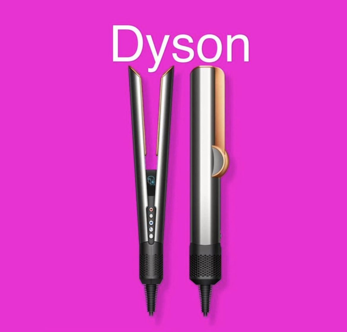 Dyson - Airstrait Straightener - Nickel/Copper