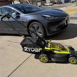 Ryobi 18V 16” Push Lawn Mower