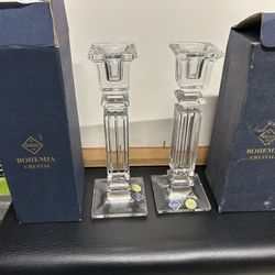 Crystal Candle Holders 