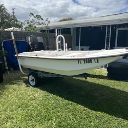 Carolina skiff J 12 15hp 4stroke &trailer