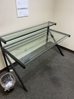 Glass Office Desk
