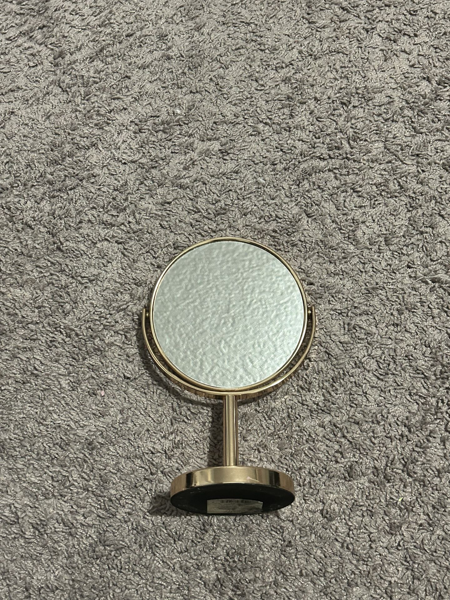 Gold Tabletop Vanity Mirror