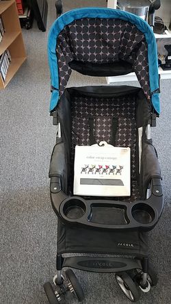 JJ Cole Monroe Stroller with Color Swap Canopy