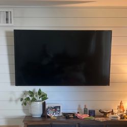 Vizio 65” TV with Mount 