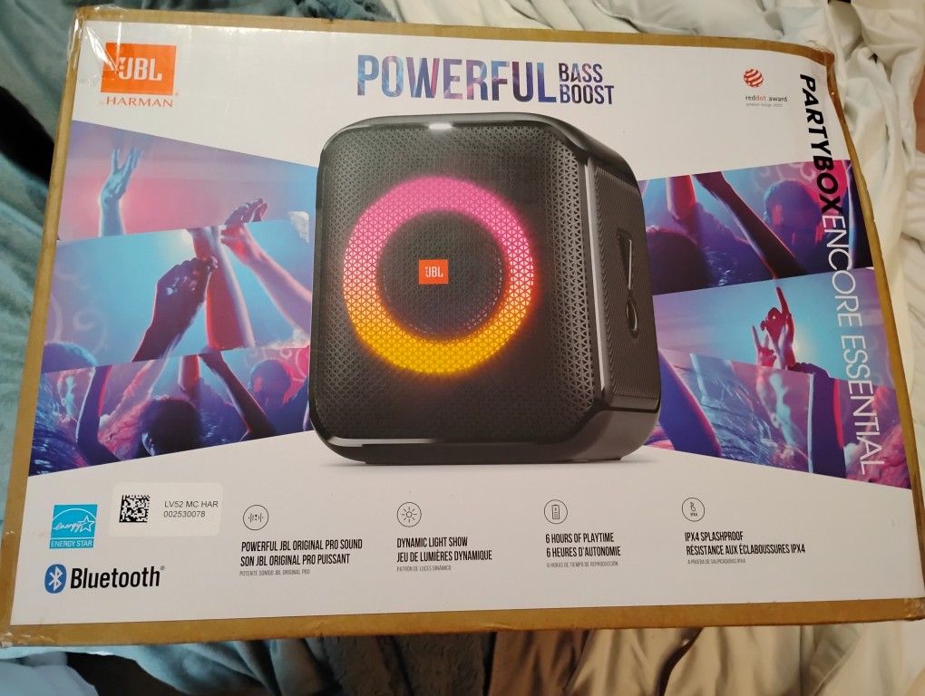 JBL PARTYBOX ENCORE ESSENTIAL - NEW IN BOX!