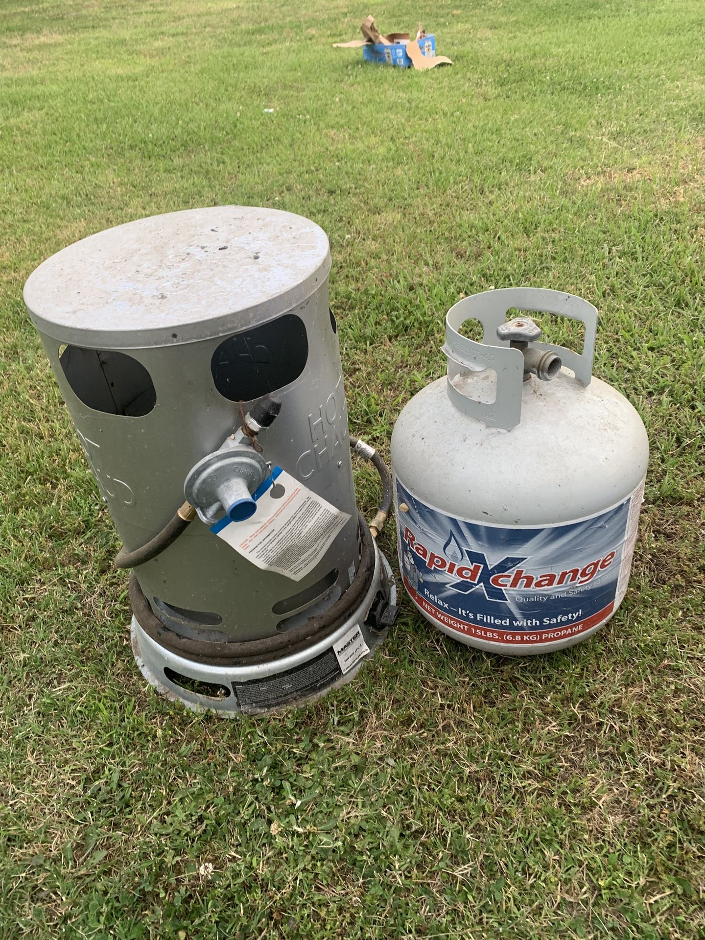Portable Heater With Tank