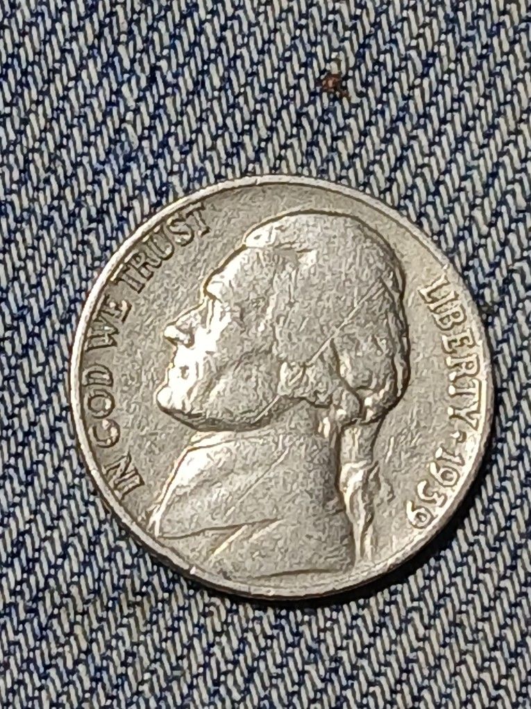 1939 Nickel NO Mint