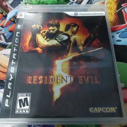 Resident Evil 5 PlayStation 3/PS3 (Read Description)