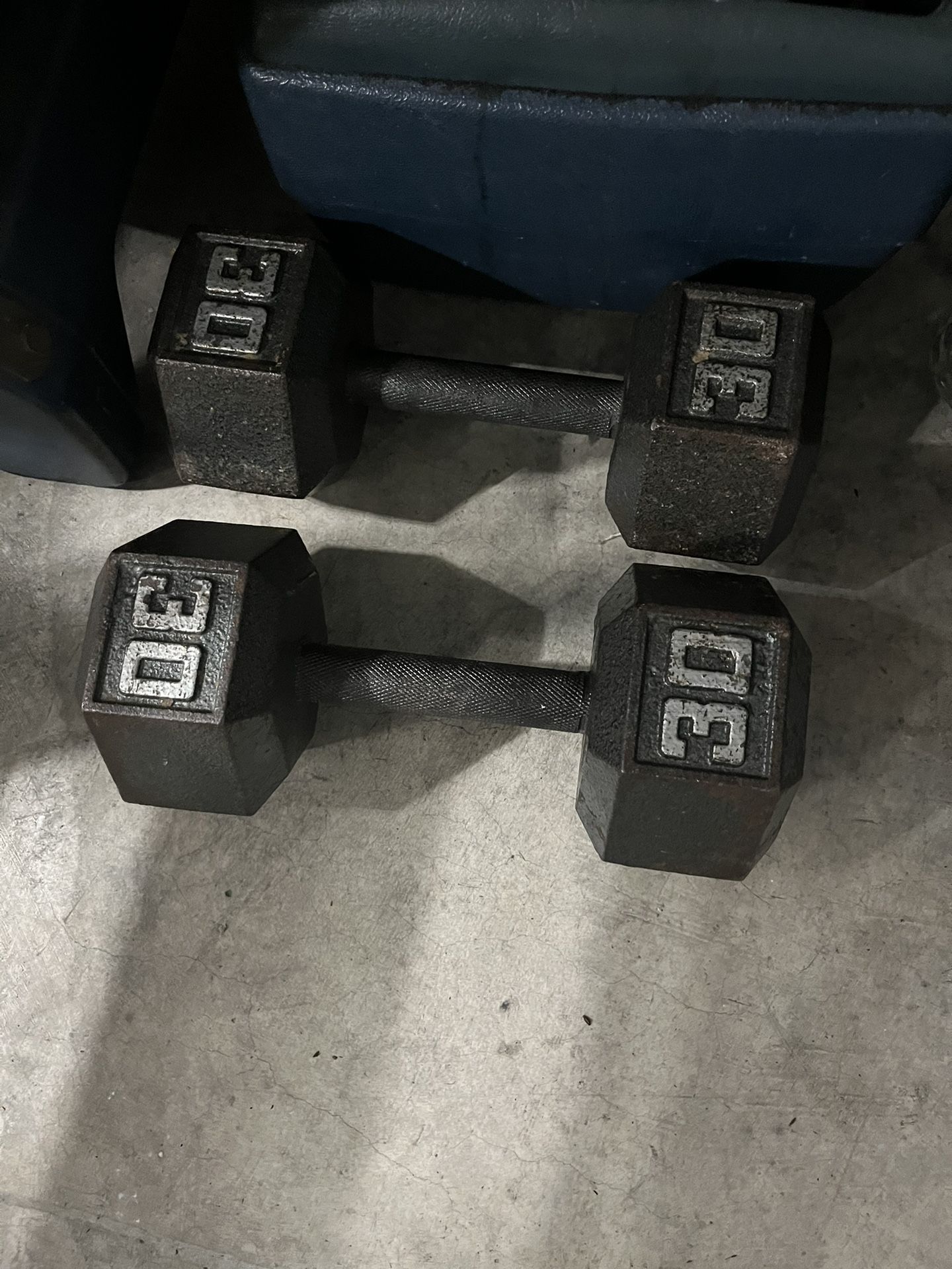 Cast Iron Dumbbells 