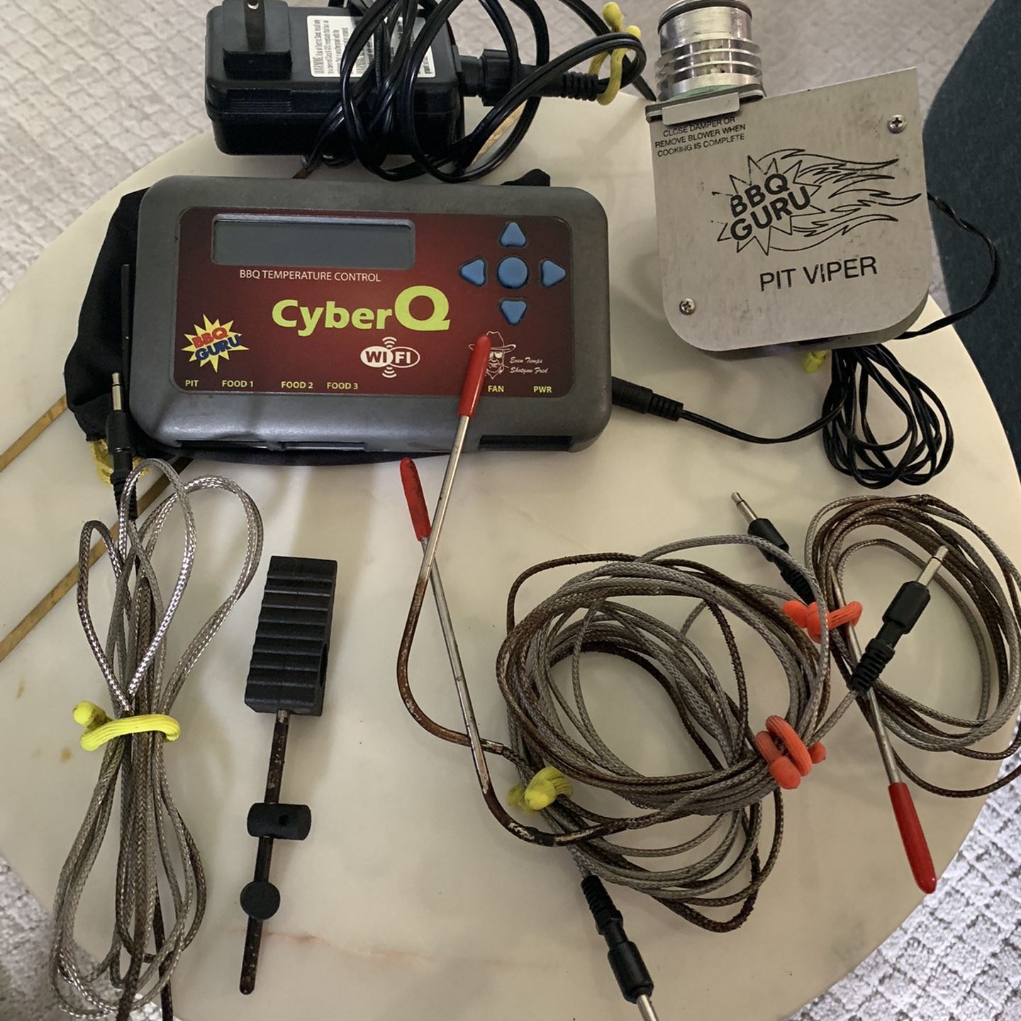 BBQ Guru CyberQ Automatic Smoker Temperature Fan Controller