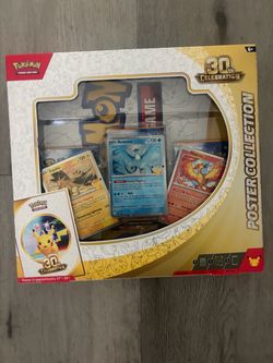 Pokémon 30th celebration poster collection