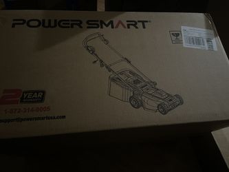 PowerSmart Electric Corded Lawn Mower, 14 Inch, 12.5 Amp