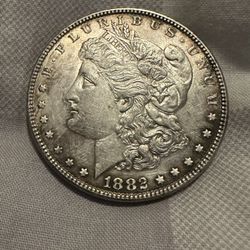 1882 Morgan Silver Dollar 