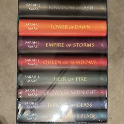 Throne of Glass Box Set - by Sarah J Maas (Hardcover)