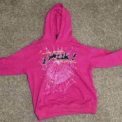 Pink Spyder Hoodie