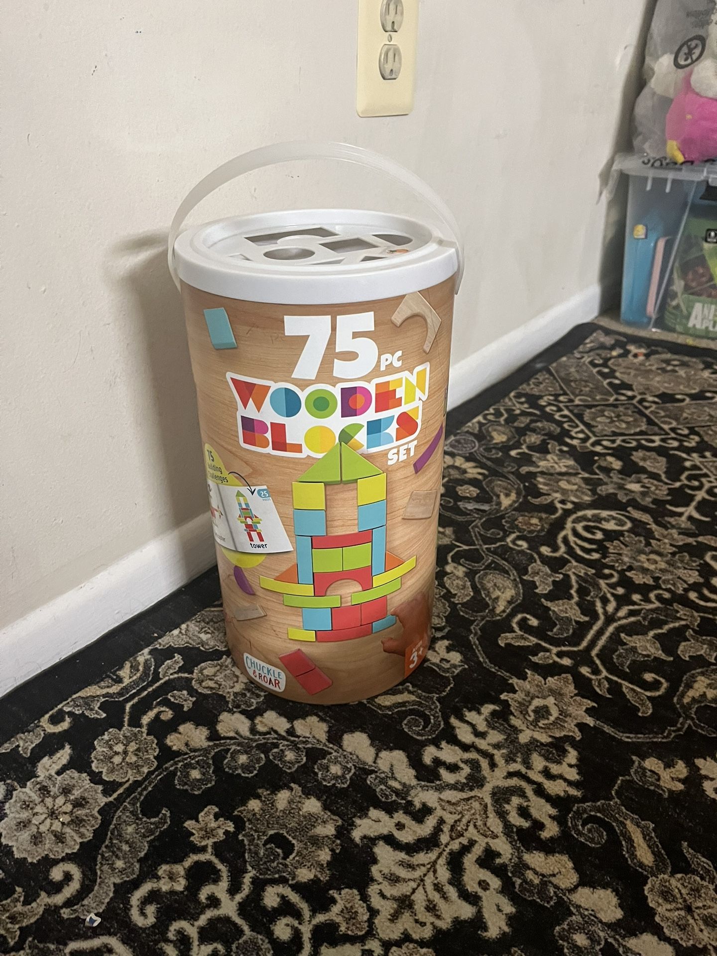 Wooden Blocks 75 Count