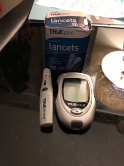 True result diabetes blood sugar tester