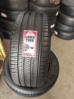 Single 245/40/20 Pirelli PZero All Season