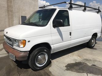 2001 FORD ECONOLINE CARGO VAN V8 5.4L LOW LOW MILES 140,000 ORIGINAL MILES POWER DRIVES EXCELLENT! Must See! Ready to go to work! SE HABLA ESPANOL