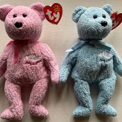 Ty Beanie Babies Baby Girl And Baby Boy
