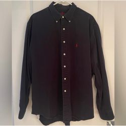 Ralph Lauren Dark Blue Dressy Shirt