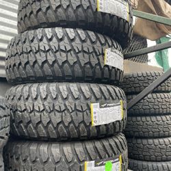 33X12.50R17 MT New Mounted And Balanced