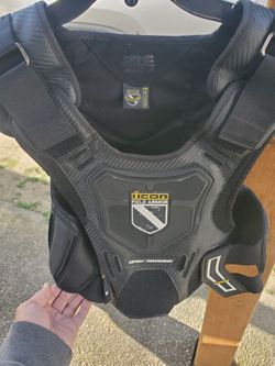 Motorcycle hard armor vest