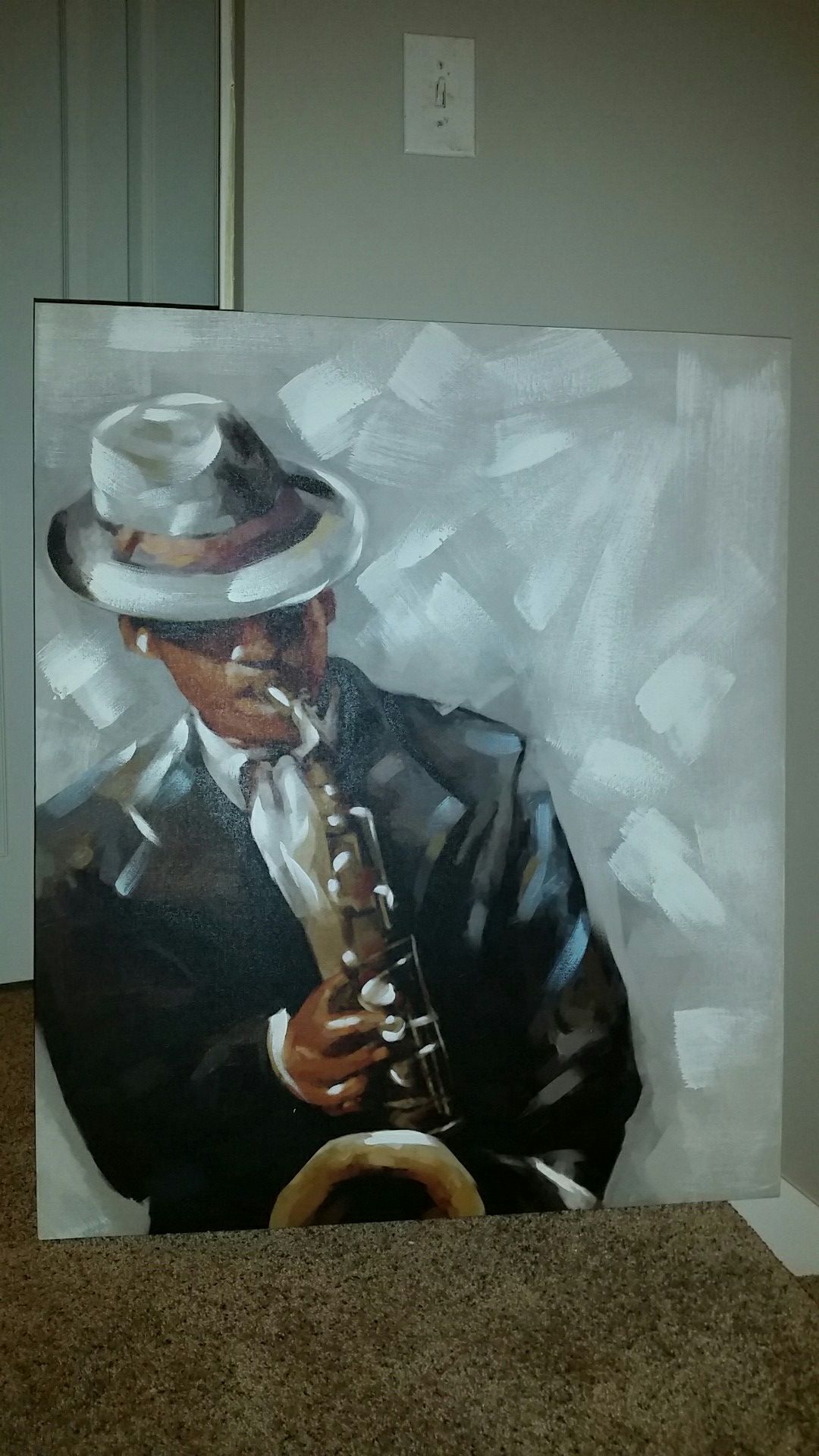 Saxophone painting