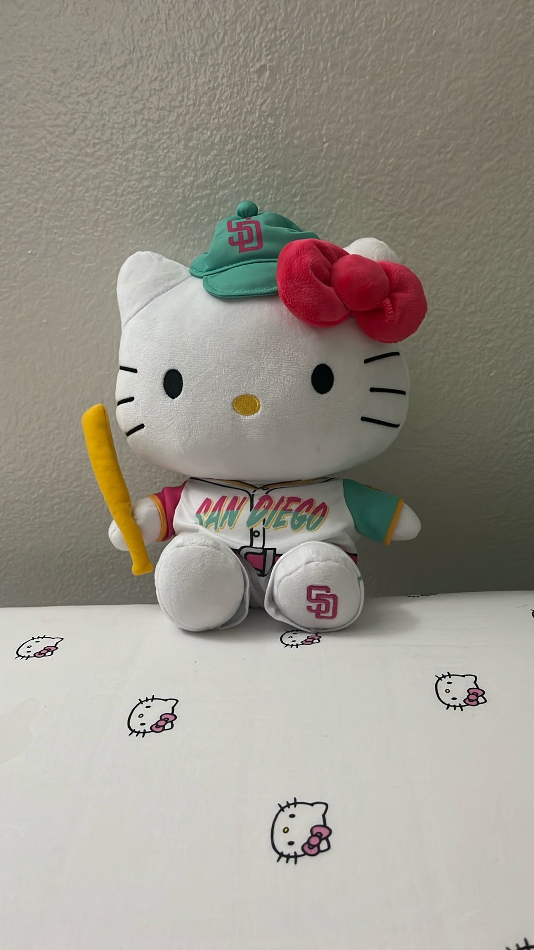 Padres Hello Kitty Plush