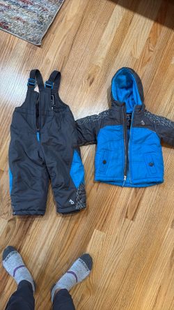 18 Months Kids Snow Bib and Jacket