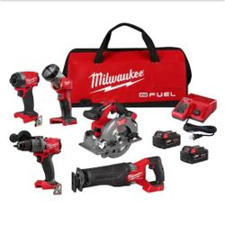 Milwaukee 5 Tool Combo 3697-25