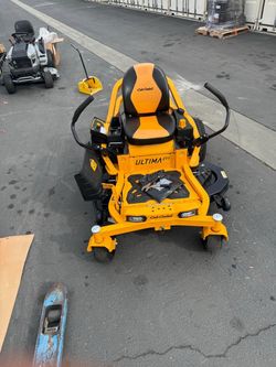 Ultima ZT1 50 in. Fabricated Deck 23HP V-Twin Kawasaki FR Series Engine Dual Hydro Drive Gas Zero Turn Riding Lawn Mower new as is $3700 firm