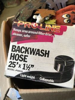 Proline pool backwash hose 25' x 1 1/2