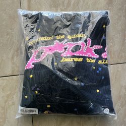 Black And Pink Spider Hoodie