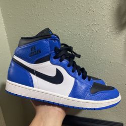 Nike Air Jordan 1 Retro Rare Air Soar Blue Size 11 Authentic