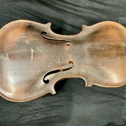 Joh. Bapt. Schweitzer 1815, Hieronymi Amati Pestini Full Size Violin Body Part Only 