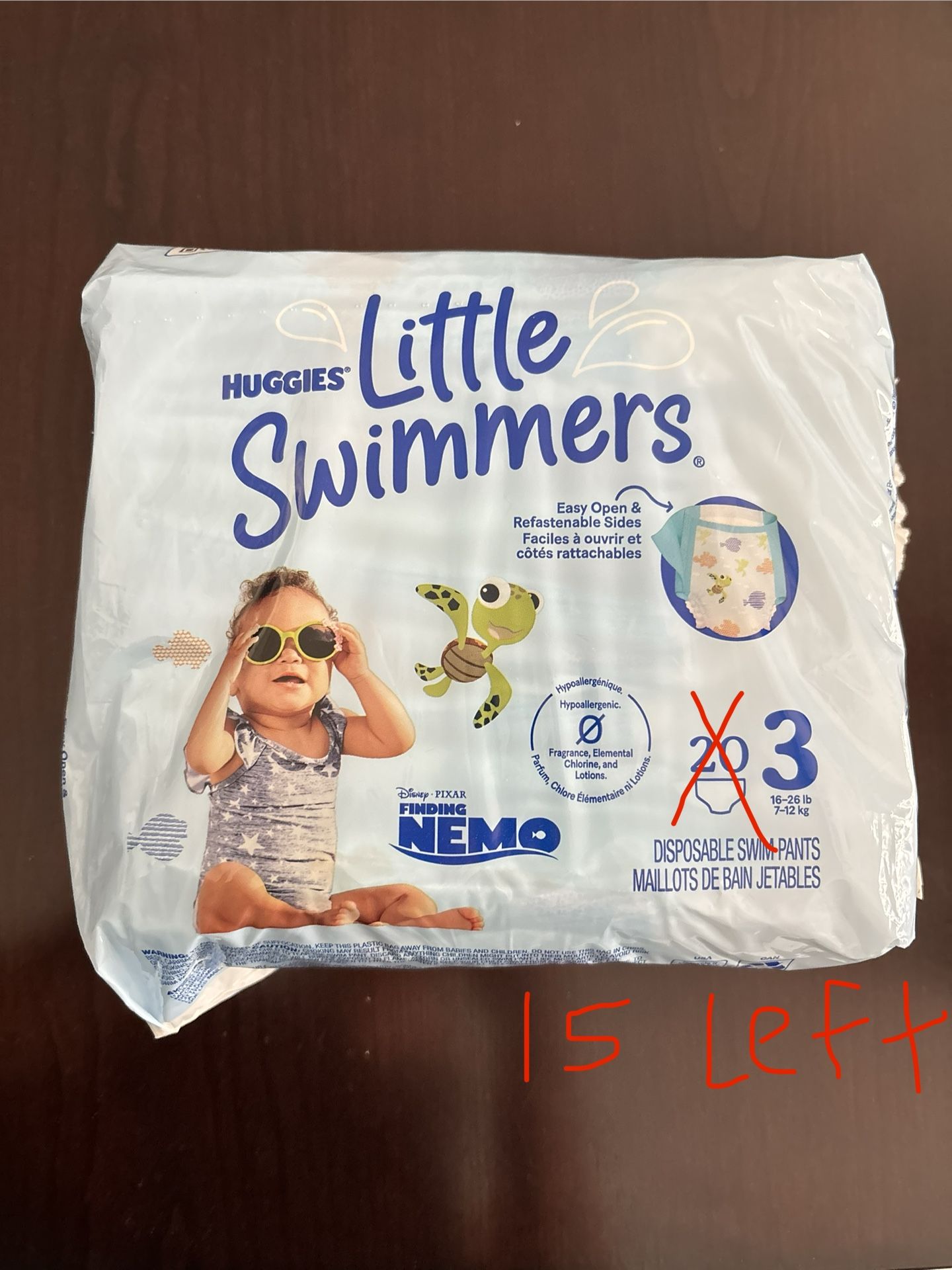Swim Diapers Size 3