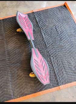 RipStik caster board Also known as a waveboard or J-board.