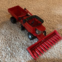Kids Toy Combine And Trailer 