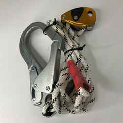 Petzl GRILLON MGO Adjustable Positioning Lanyard, Single, 3m, 310-Lb Capacity (L052DA01)