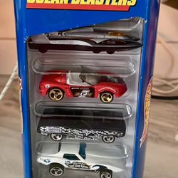 1998 nib hot wheels ocean blasters gift set