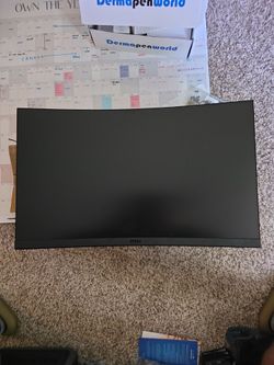 MSI Curved 32 inch gaming monitor