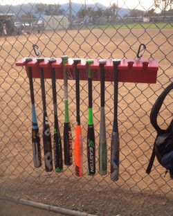 Baseball Bat Rack
