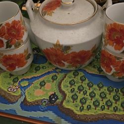 Very Old Japanese Tea Pot.