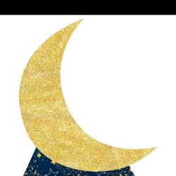 7 1/2ft Crescent Moon Cut Out Venue Decoration