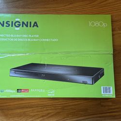 Insignia BLu-Ray Disc Player Wi-Fi