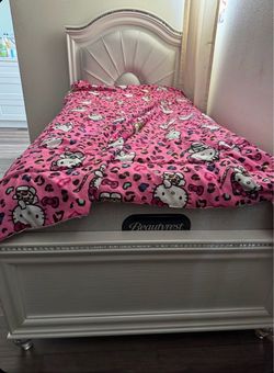 Twin size bed frame lights and bling